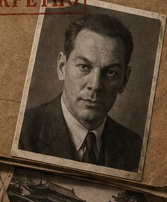 Реалистичная реконструкция архивного портрета Рихарда Зорге