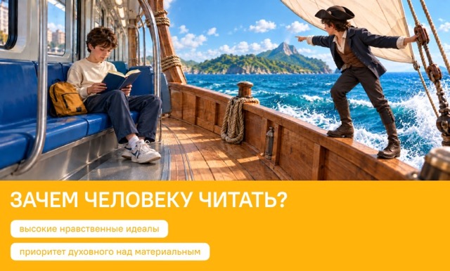 Зачем человеку читать?
